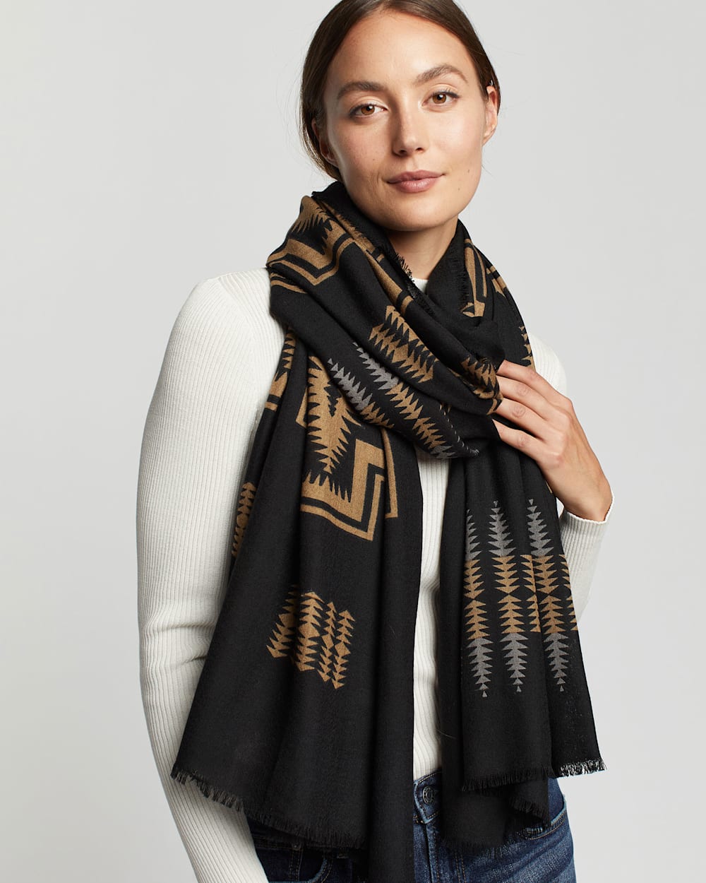 HARDING FEATHERWEIGHT WOOL SCARF