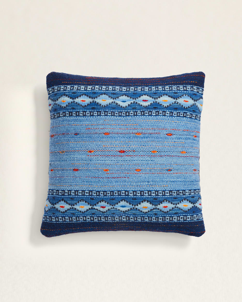 BLUE OCEAN SQUARE PILLOW