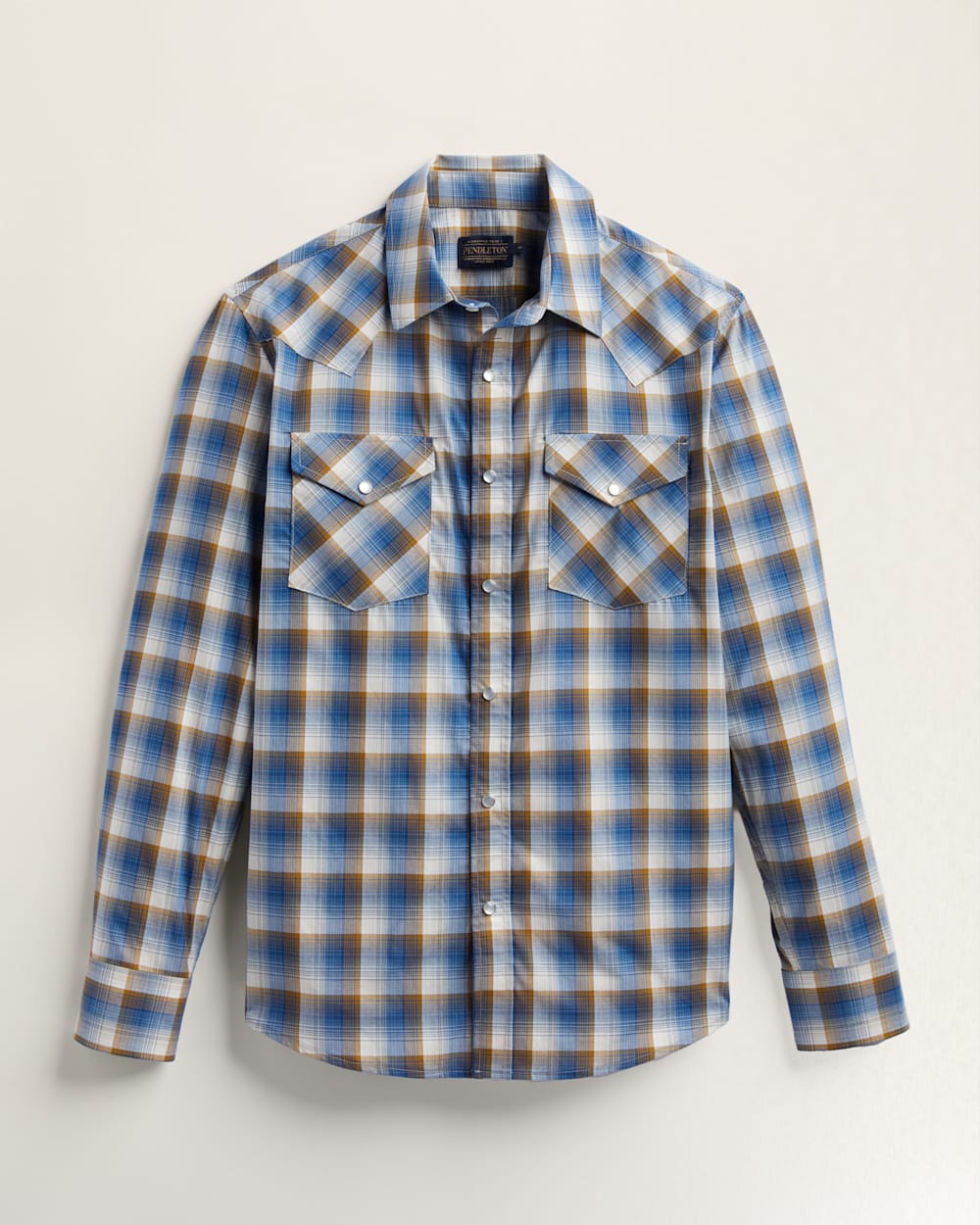 MEN'S LONG-SLEEVE BISHOP COTTON SHIRT