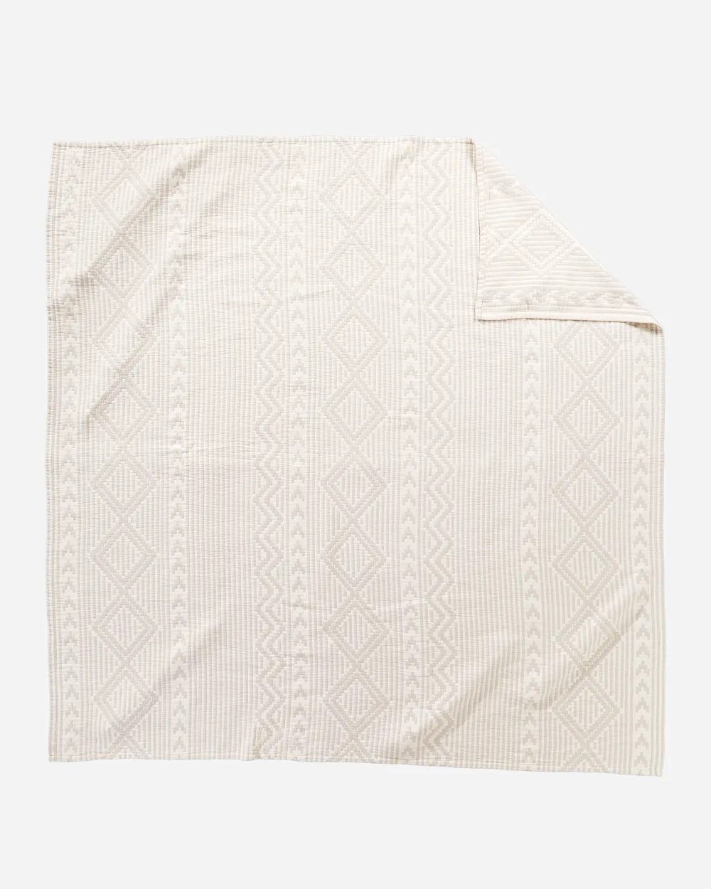 GANADO COTTON MATELASSE COVERLET