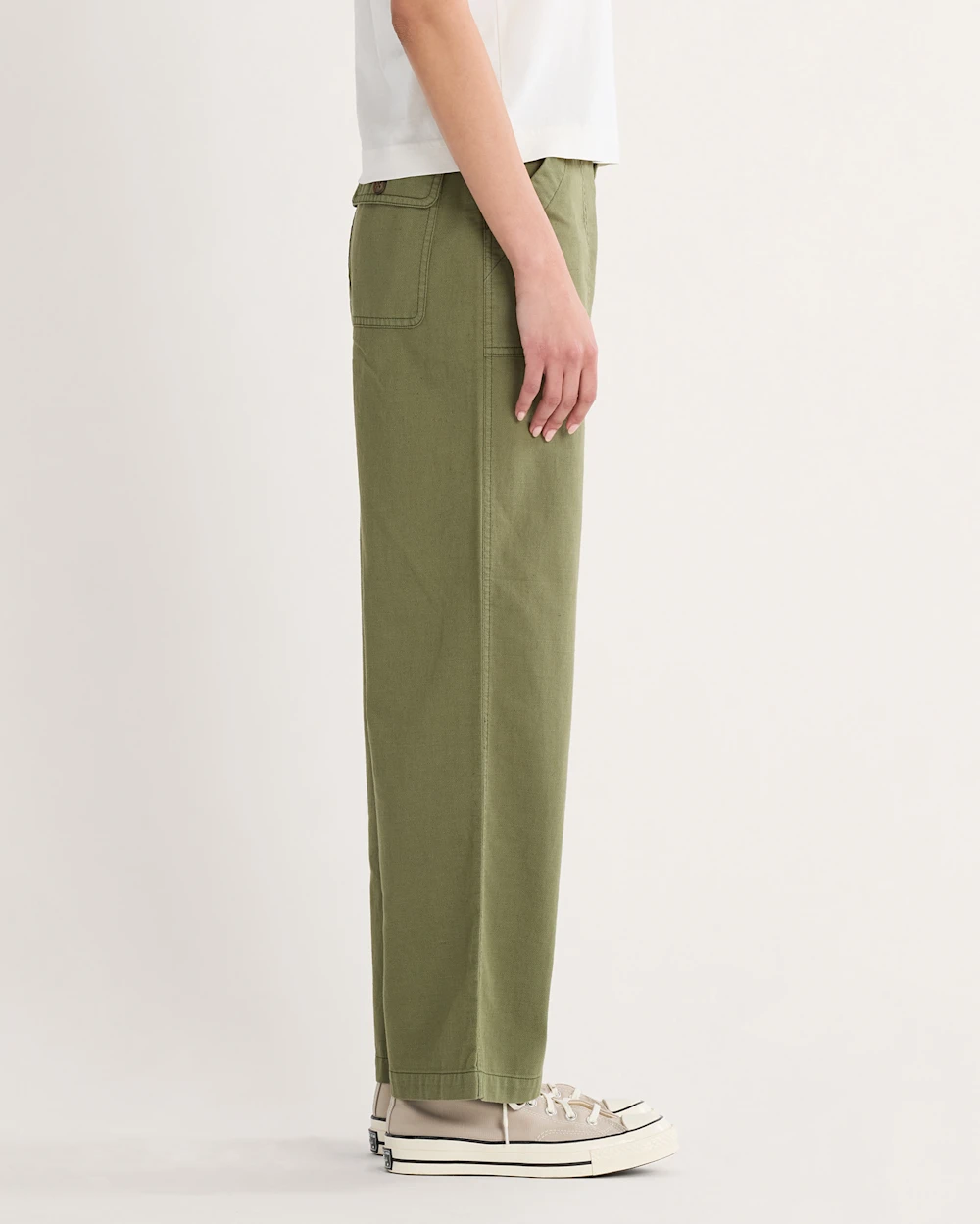 WOMEN'S UTILITY COTTON/LINEN PANTS