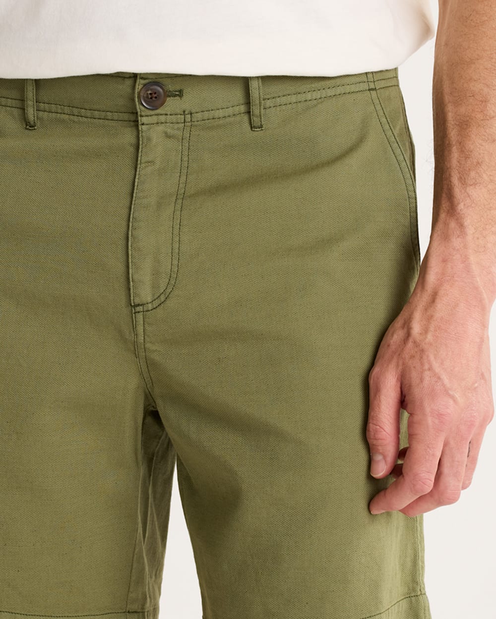 MEN'S SKYLER COTTON/LINEN SHORTS