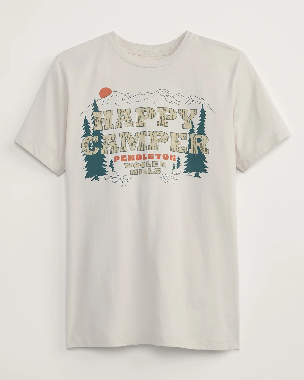 WOMEN'S HAPPY CAMPER GRAPHIC TEE