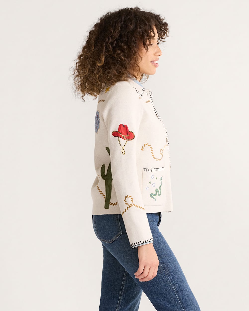 WOMEN'S SOUVENIR CARDIGAN