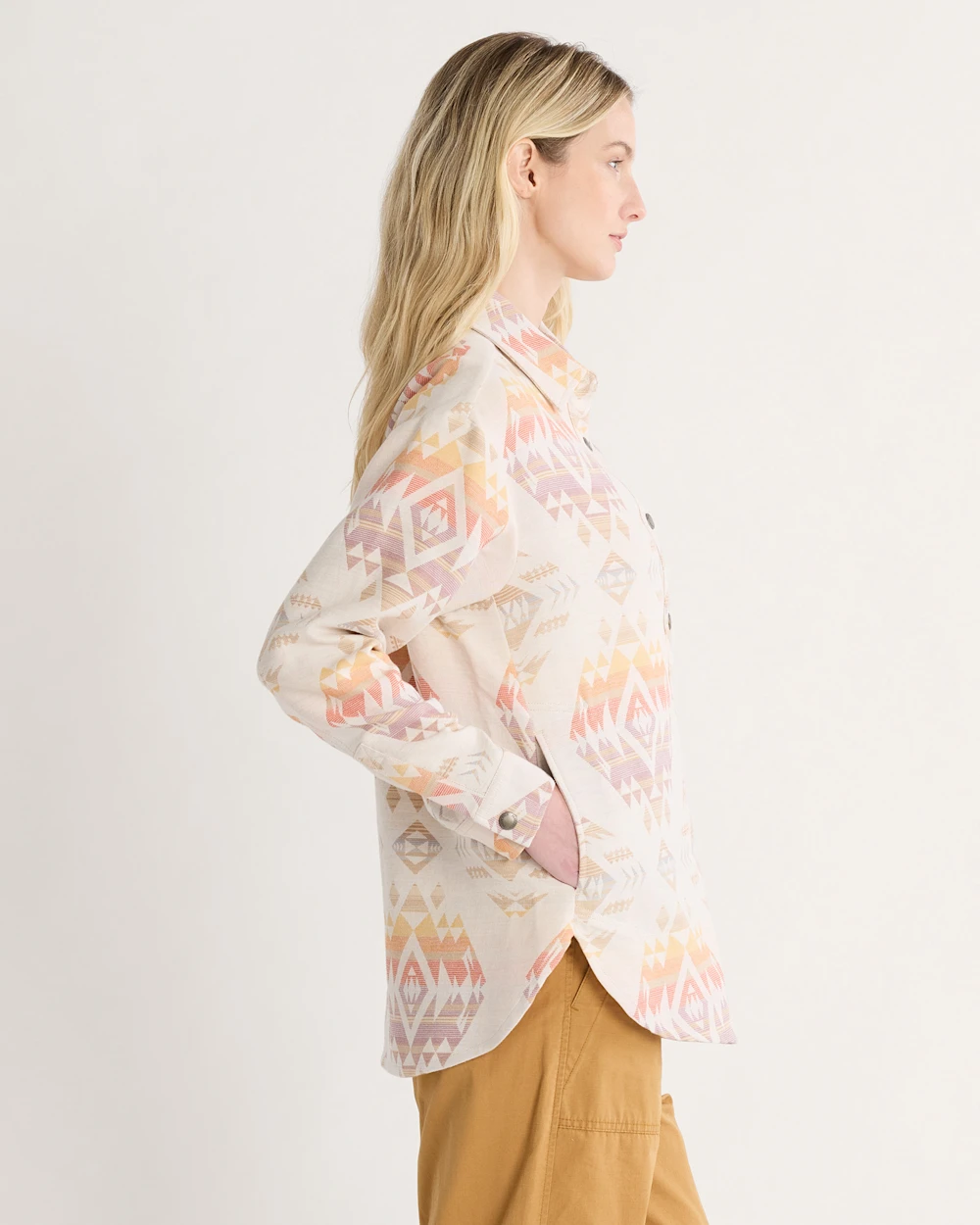 WOMEN'S ARCADIA FLANNEL POPOVER SHIRT