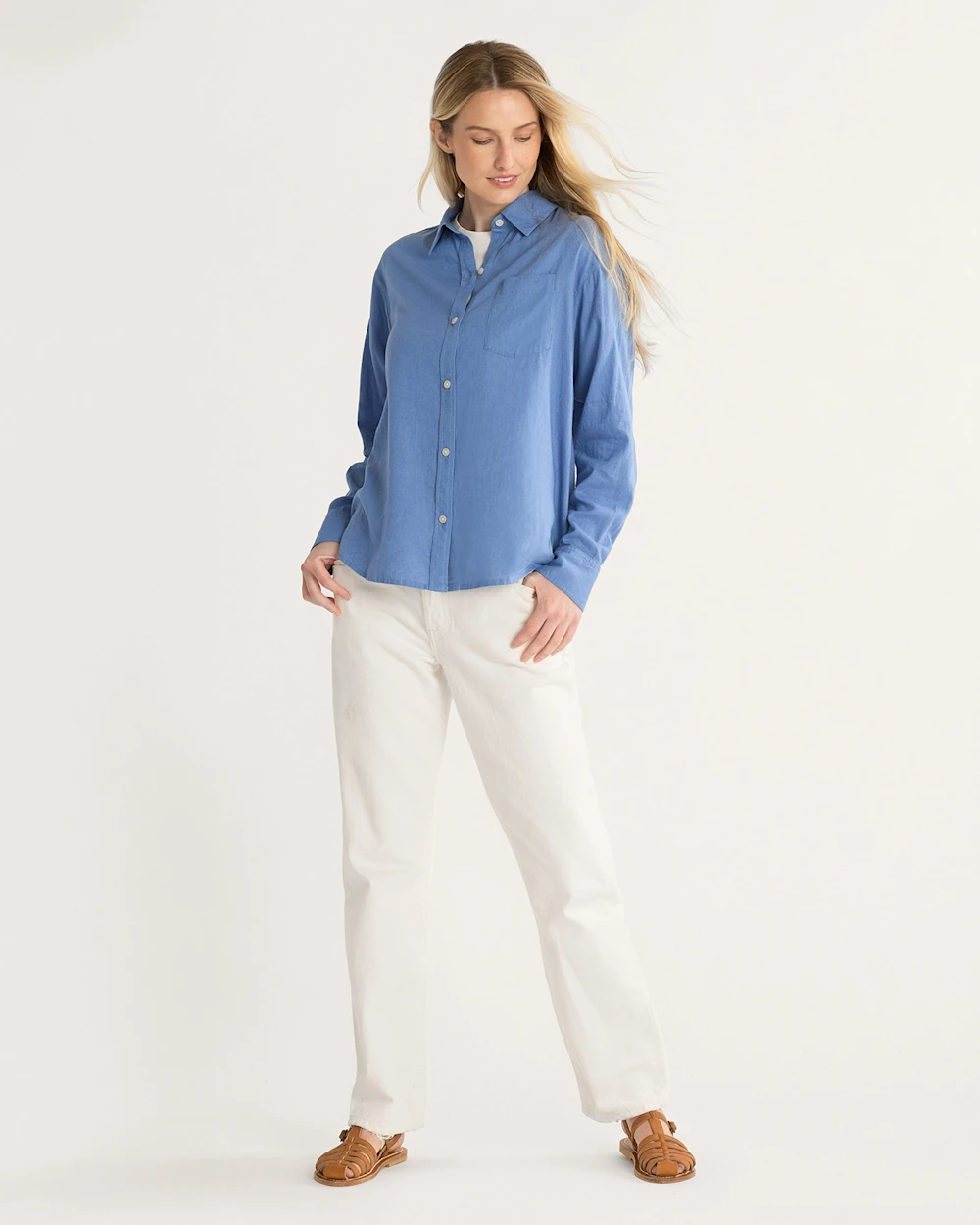 WOMEN'S COASTAL LINEN SHIRT