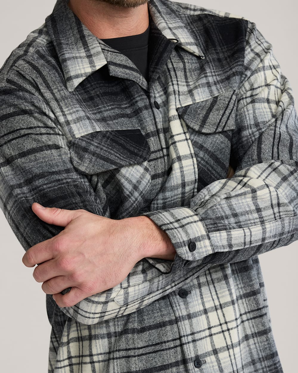 MEN'S PLAID BOARD SHIRT