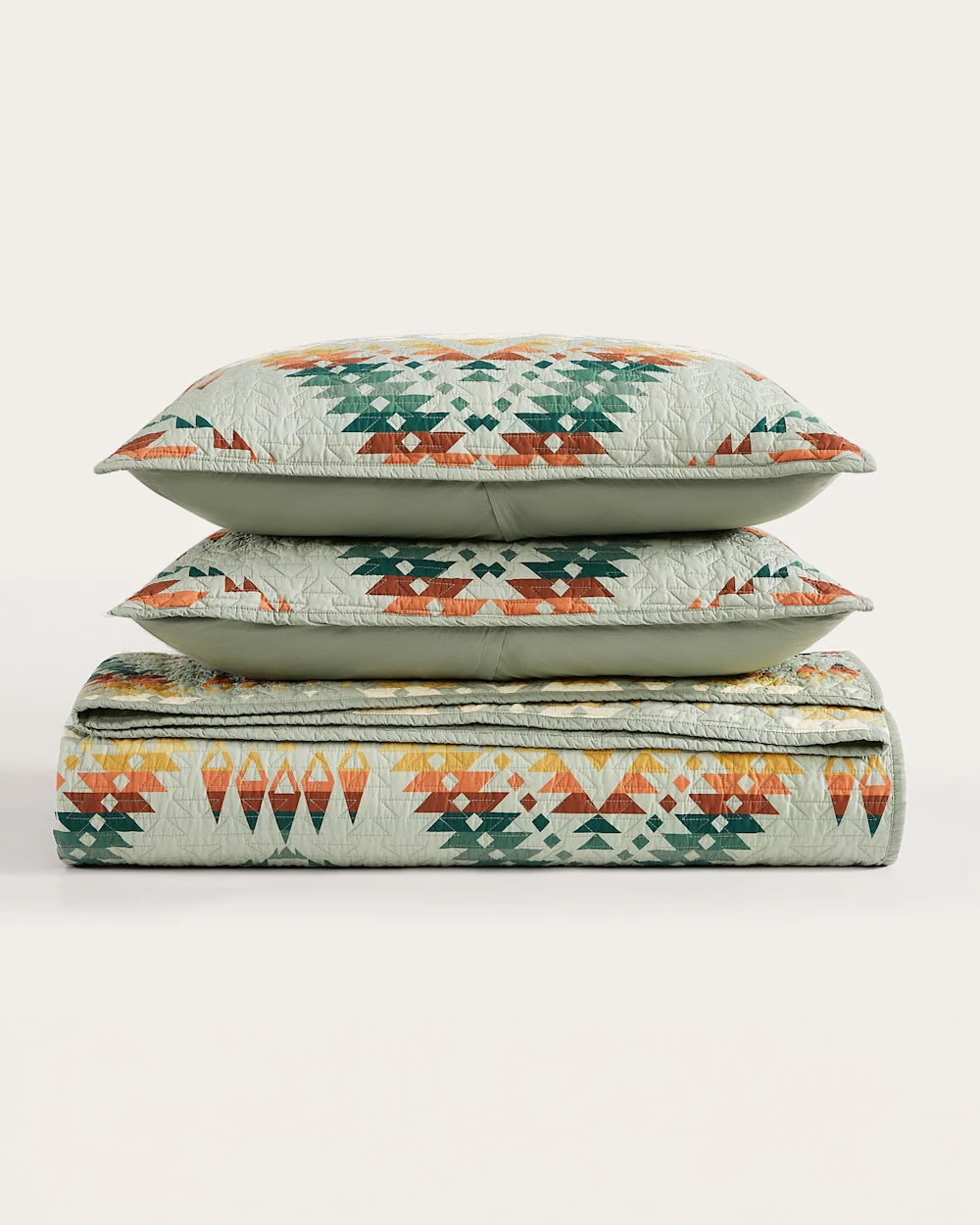 MISSION TRAILS COVERLET SET