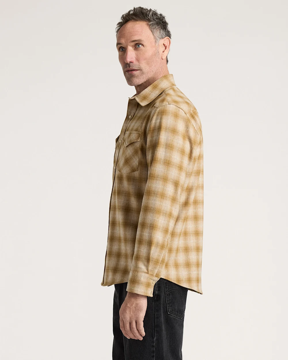 MEN'S PLAID SNAP-FRONT WESTERN CANYON SHIRT