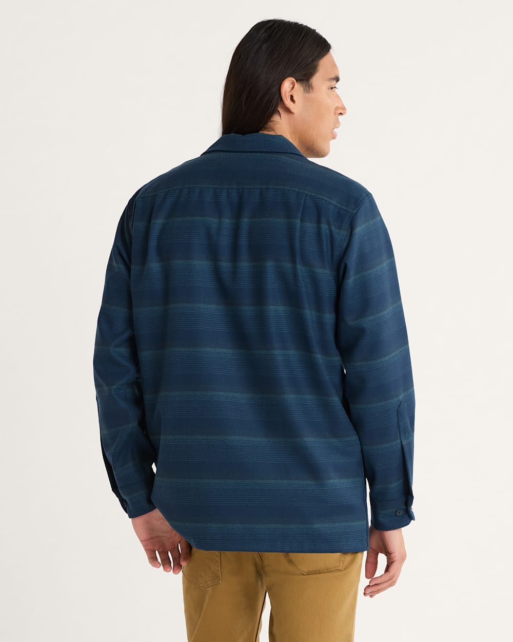 MEN'S STRIPE BOARD SHIRT