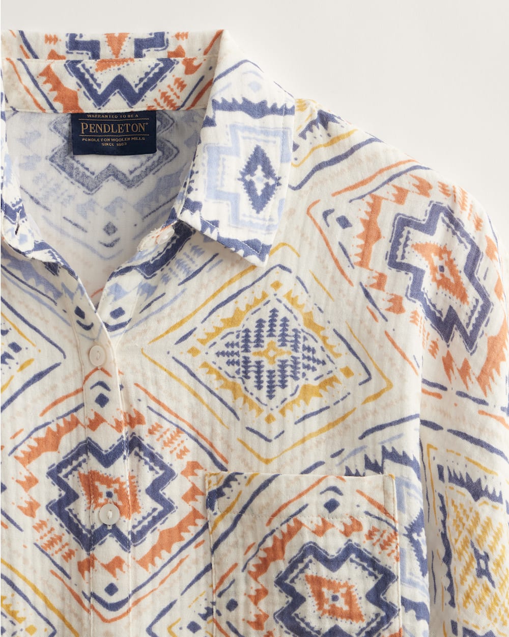 WOMEN'S COTTON GAUZE SHIRT