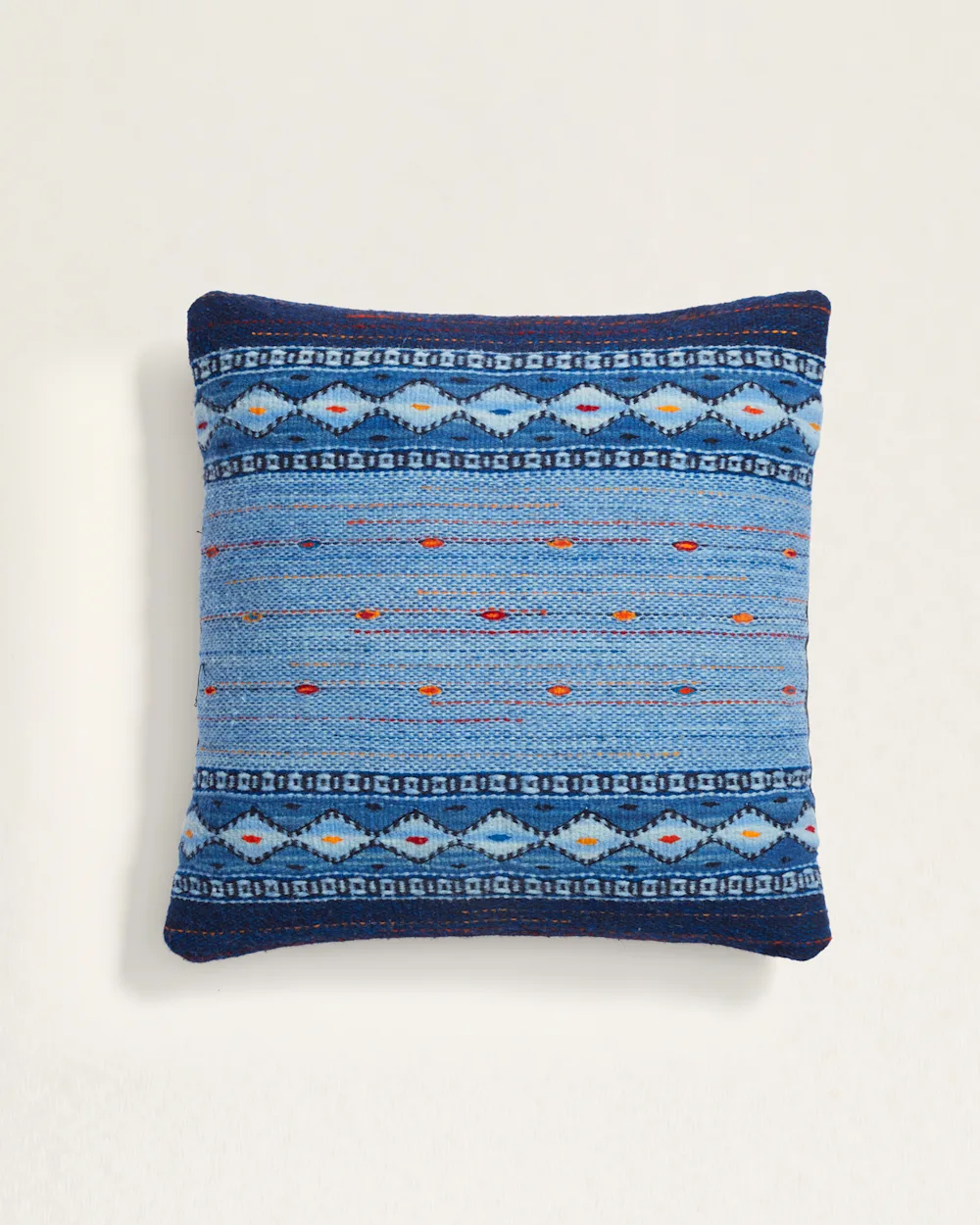 BLUE OCEAN SQUARE PILLOW