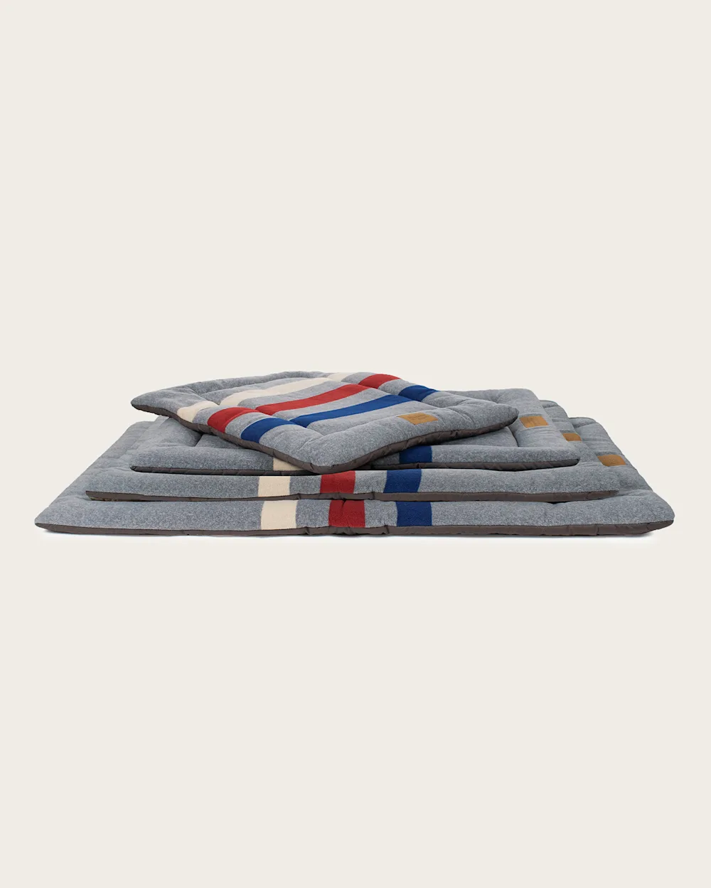 CABIN STRIPE PET BED - COMFORT CUSHION