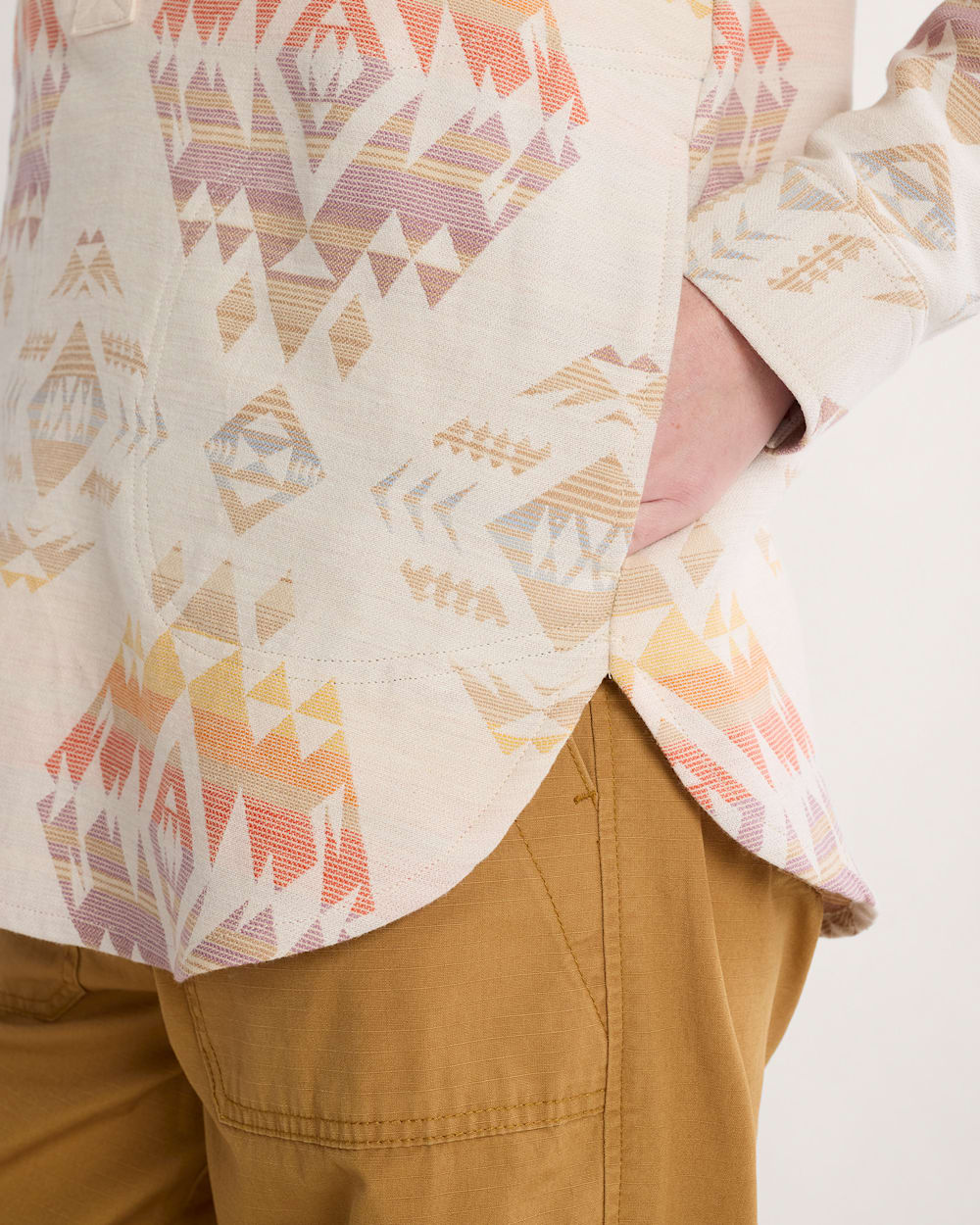 WOMEN'S ARCADIA FLANNEL POPOVER SHIRT