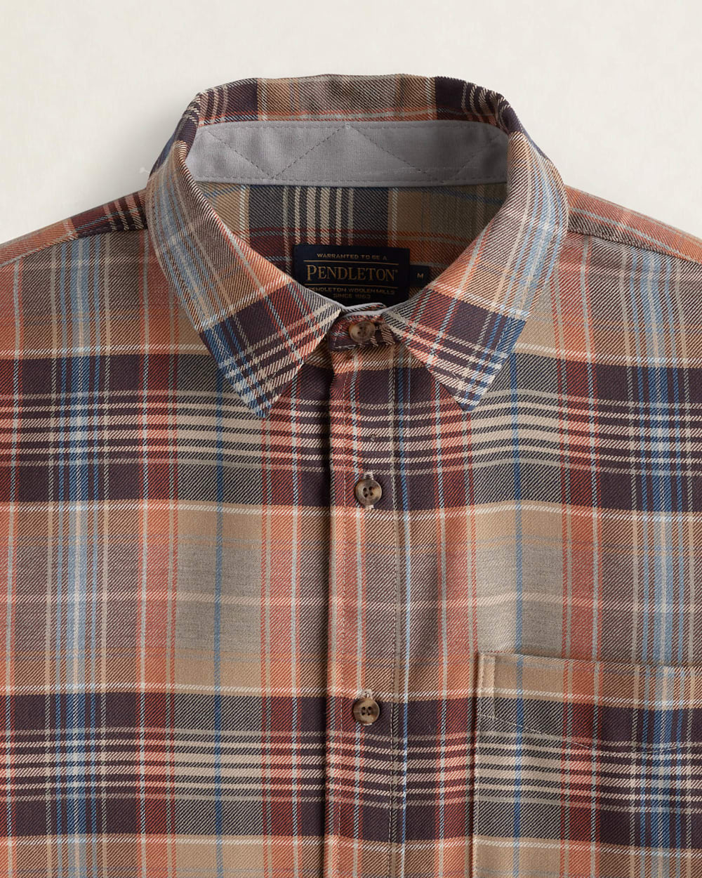 MEN'S PLAID MERINO LODGE SHIRT