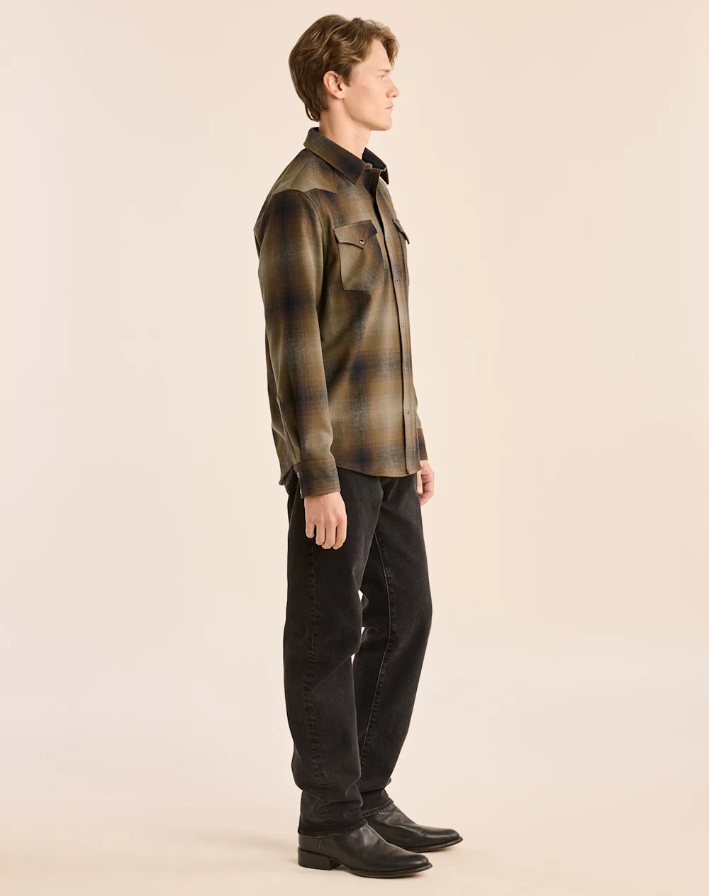 MEN'S PLAID SNAP-FRONT WESTERN CANYON SHIRT