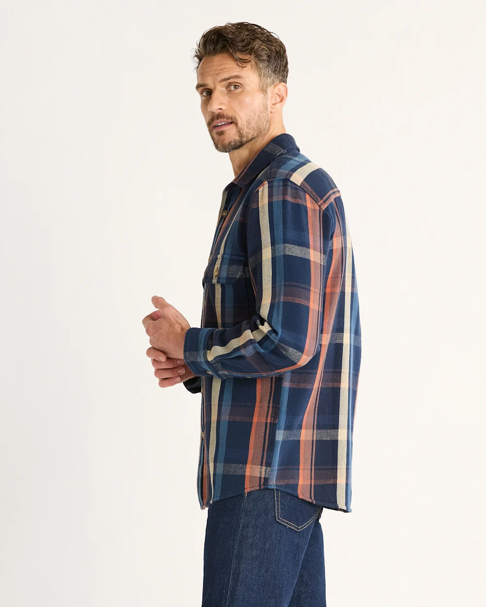 MEN'S PLAID ARCADIA FLANNEL SHIRT