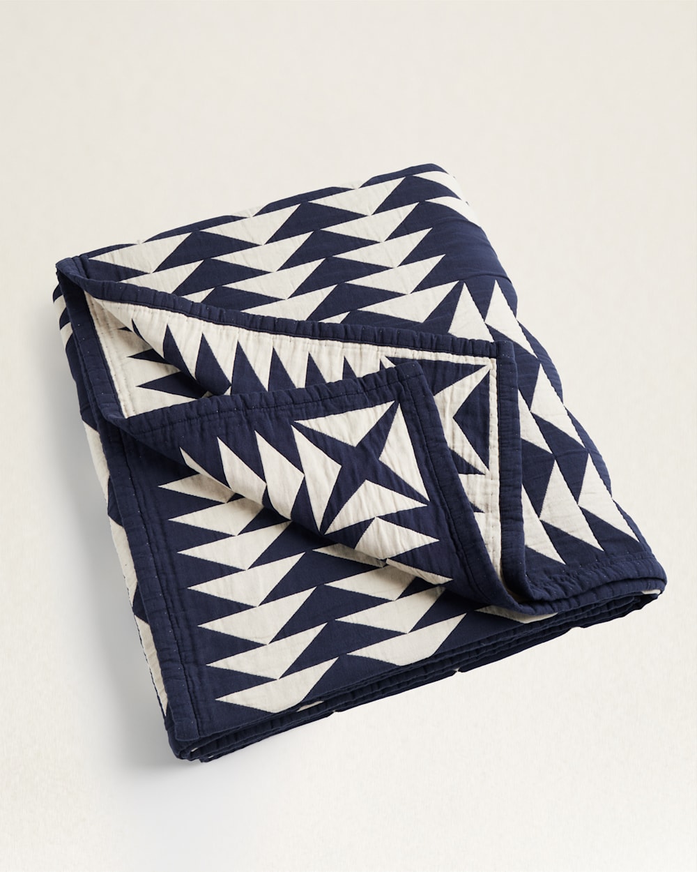 MIDNIGHT NOVA COTTON MATELASSE COVERLET