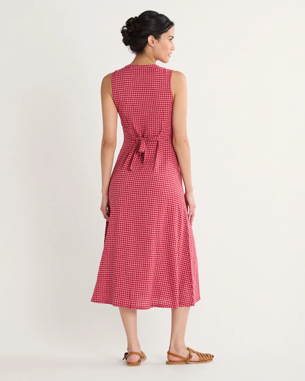 WOMEN'S LANA SLEEVELESS LINEN DRESS