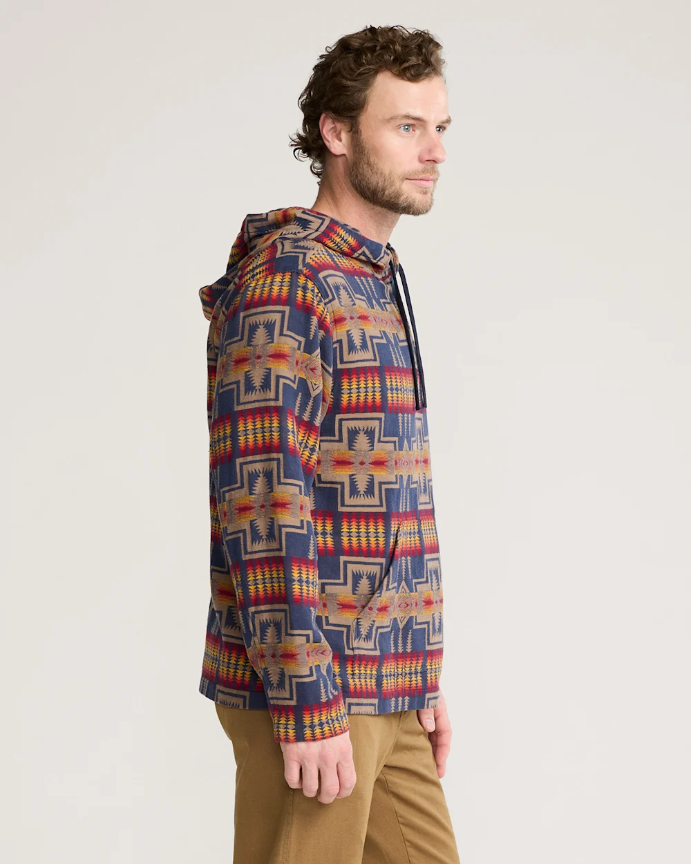 MEN'S PENDLETON UK HARDING CHAMOIS HOODIE