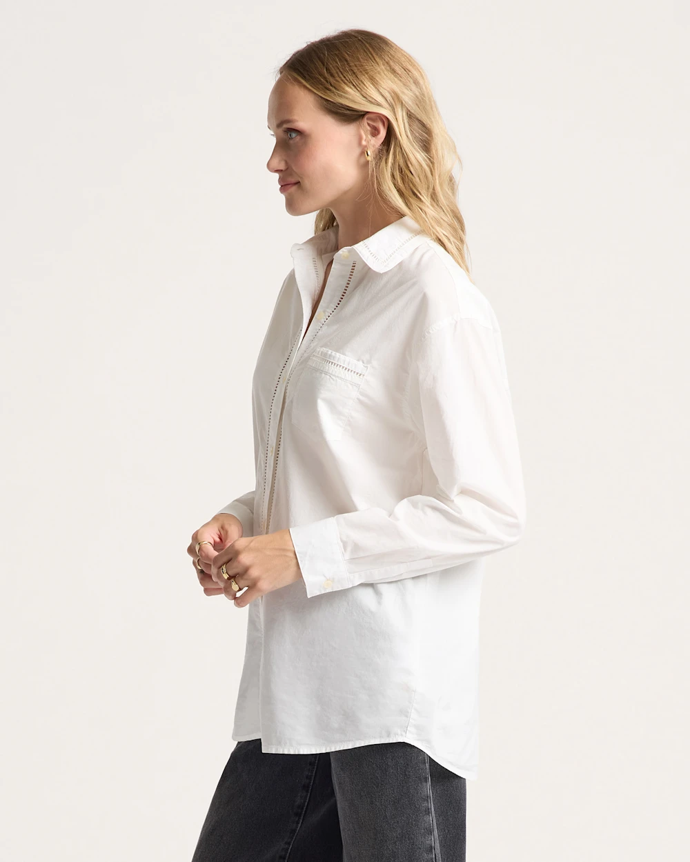 WOMEN'S EVERLY POPLIN SHIRT