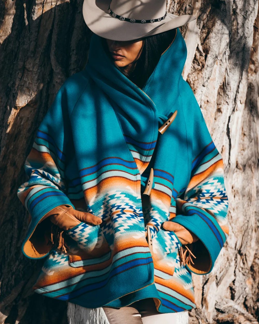 LINDSEY THORNBURG X PENDLETON BLANKET CLOAK