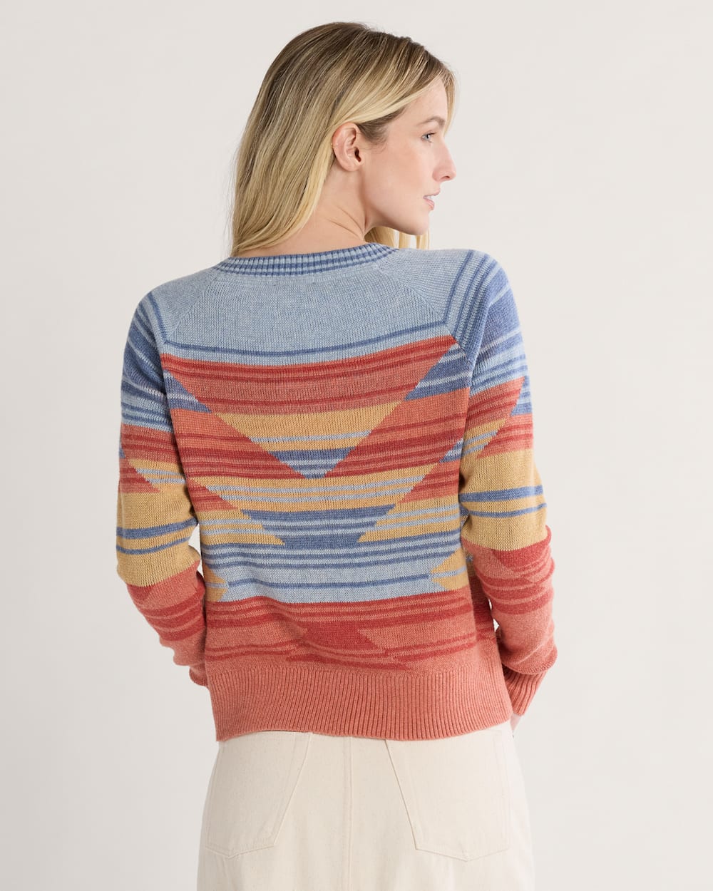 WOMEN'S RAGLAN COTTON SWEATER
