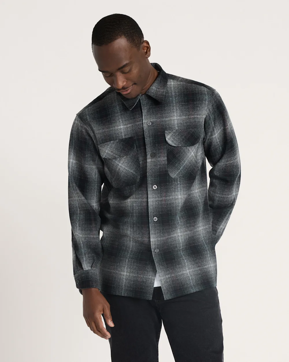 MEN'S PLAID BOARD SHIRT