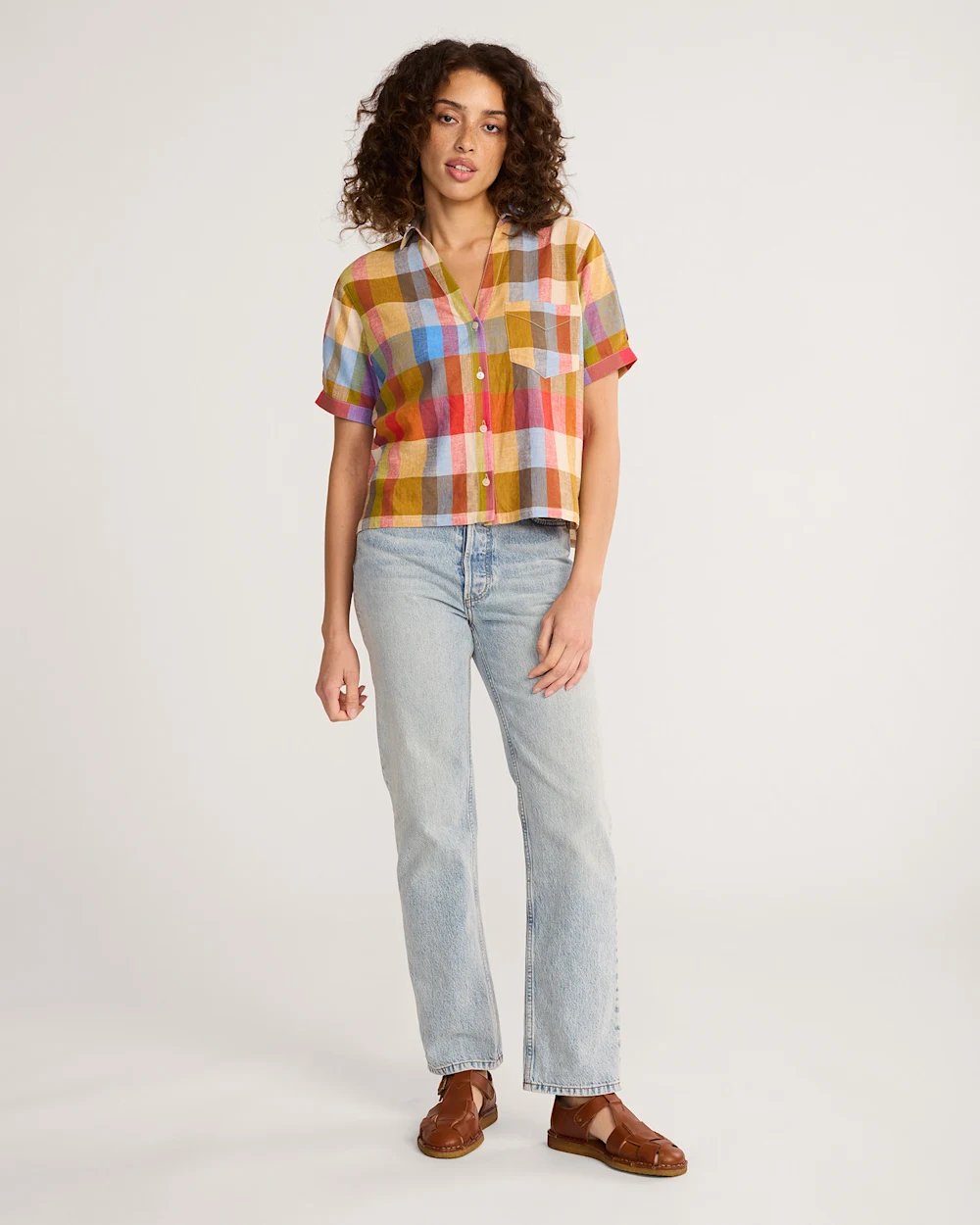WOMEN'S HARLOW LINEN SHIRT