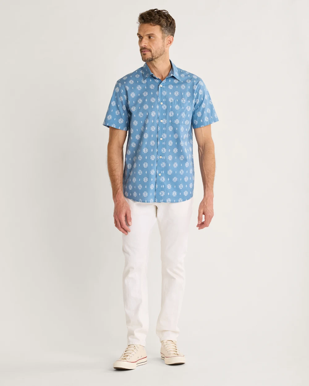 MEN'S SHORELINE COTTON SHIRT