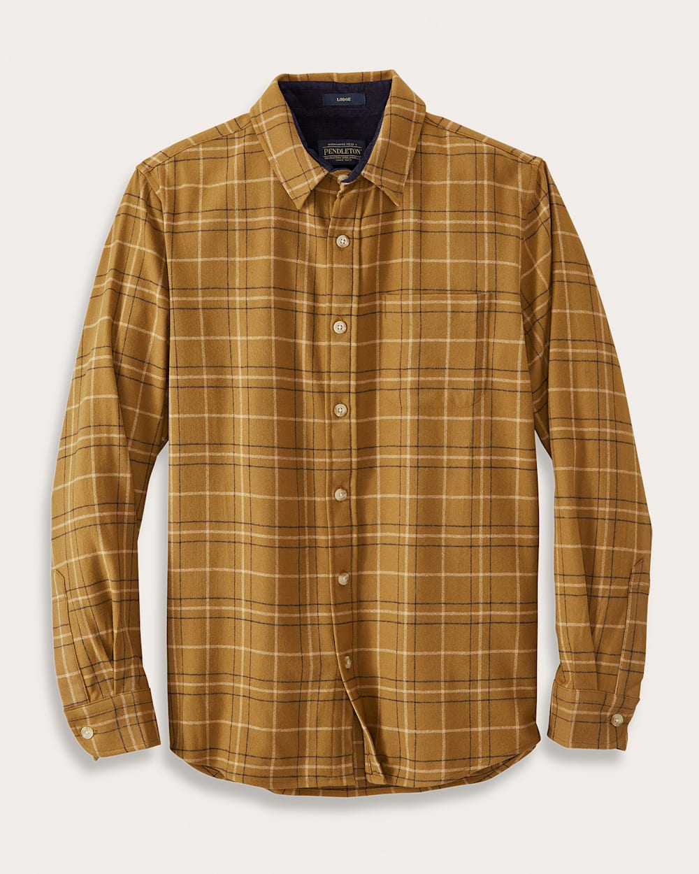 MEN'S PLAID MERINO LODGE SHIRT