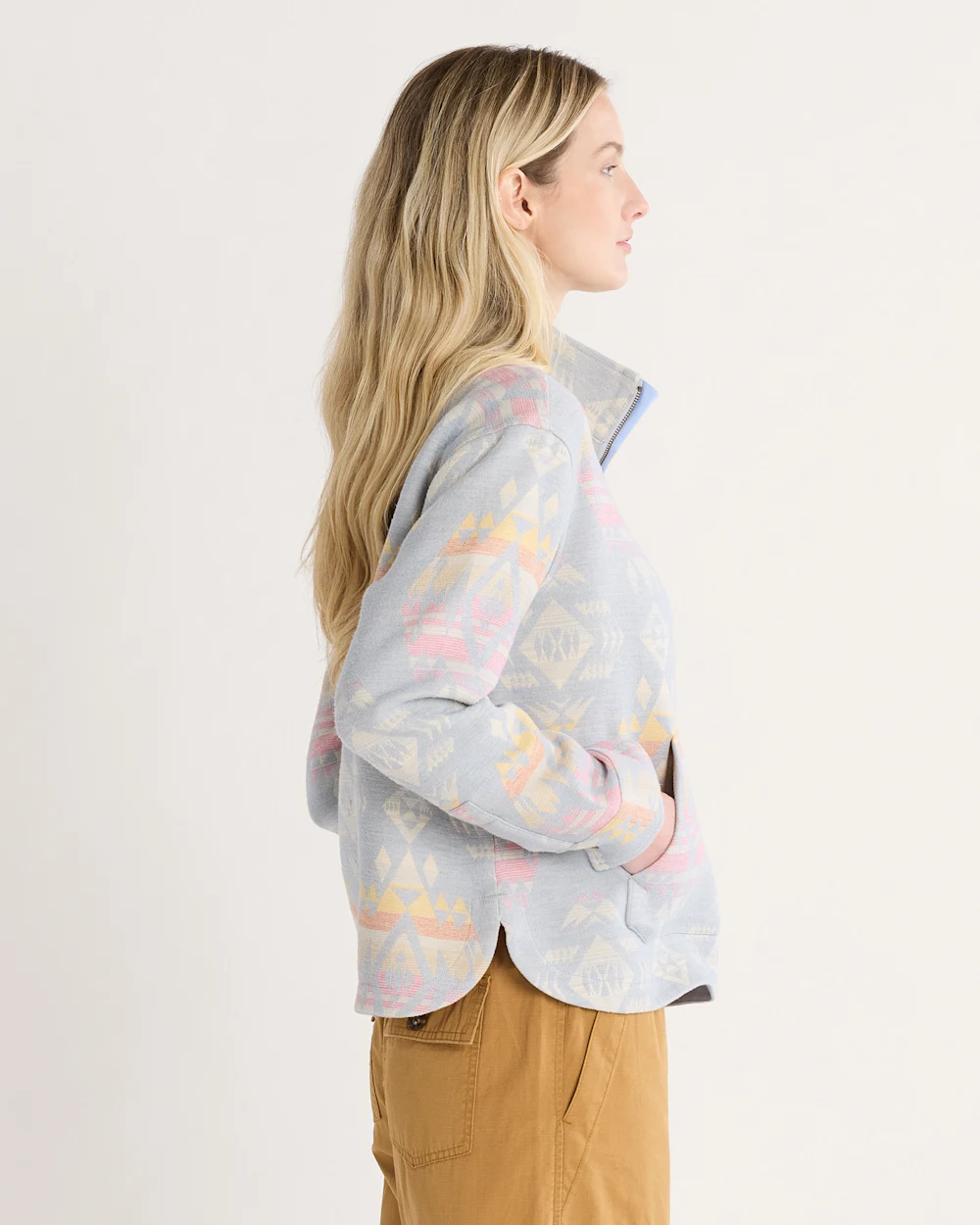 WOMEN'S DOUBLESOFT HALF-ZIP PULLOVER