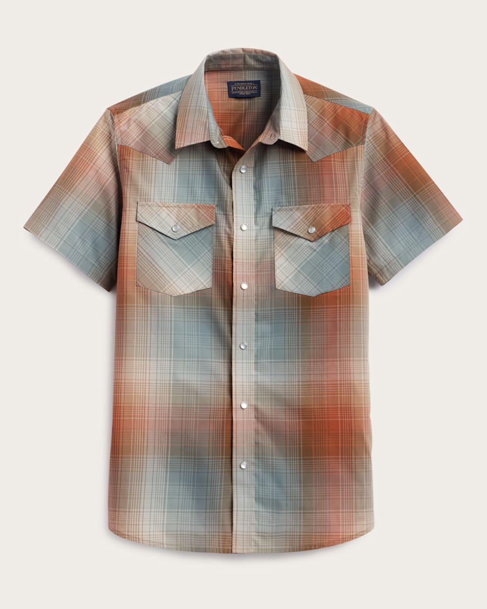 MEN'S SHORT-SLEEVE BISHOP COTTON SHIRT