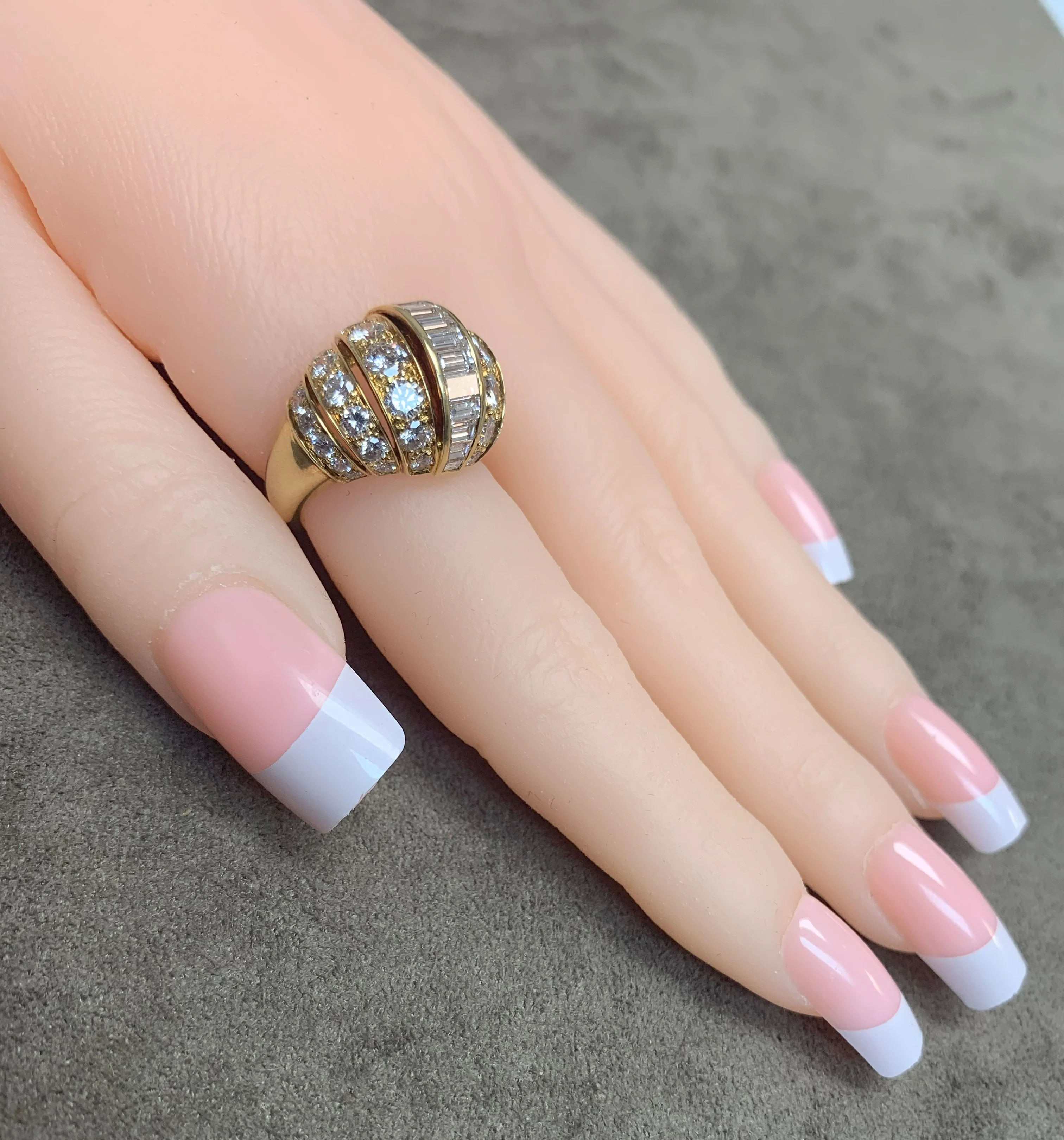 Cartier Paris Bombe Diamond Ring, 18k