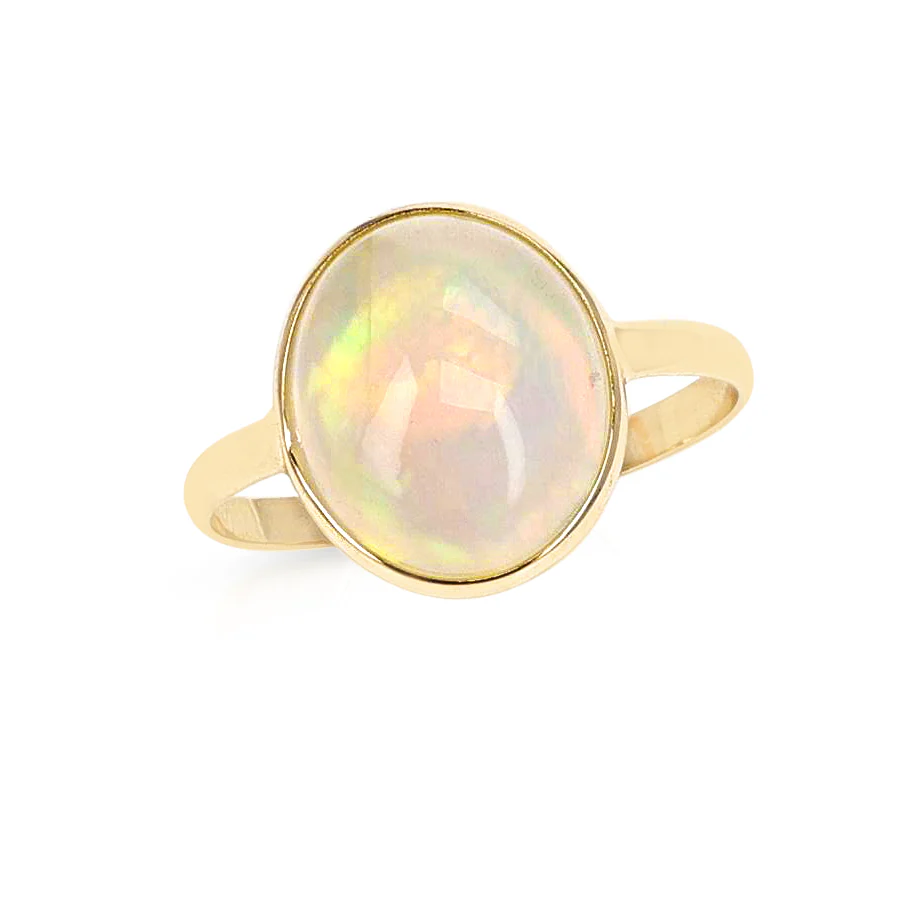 Opal Statement Ring, 18K