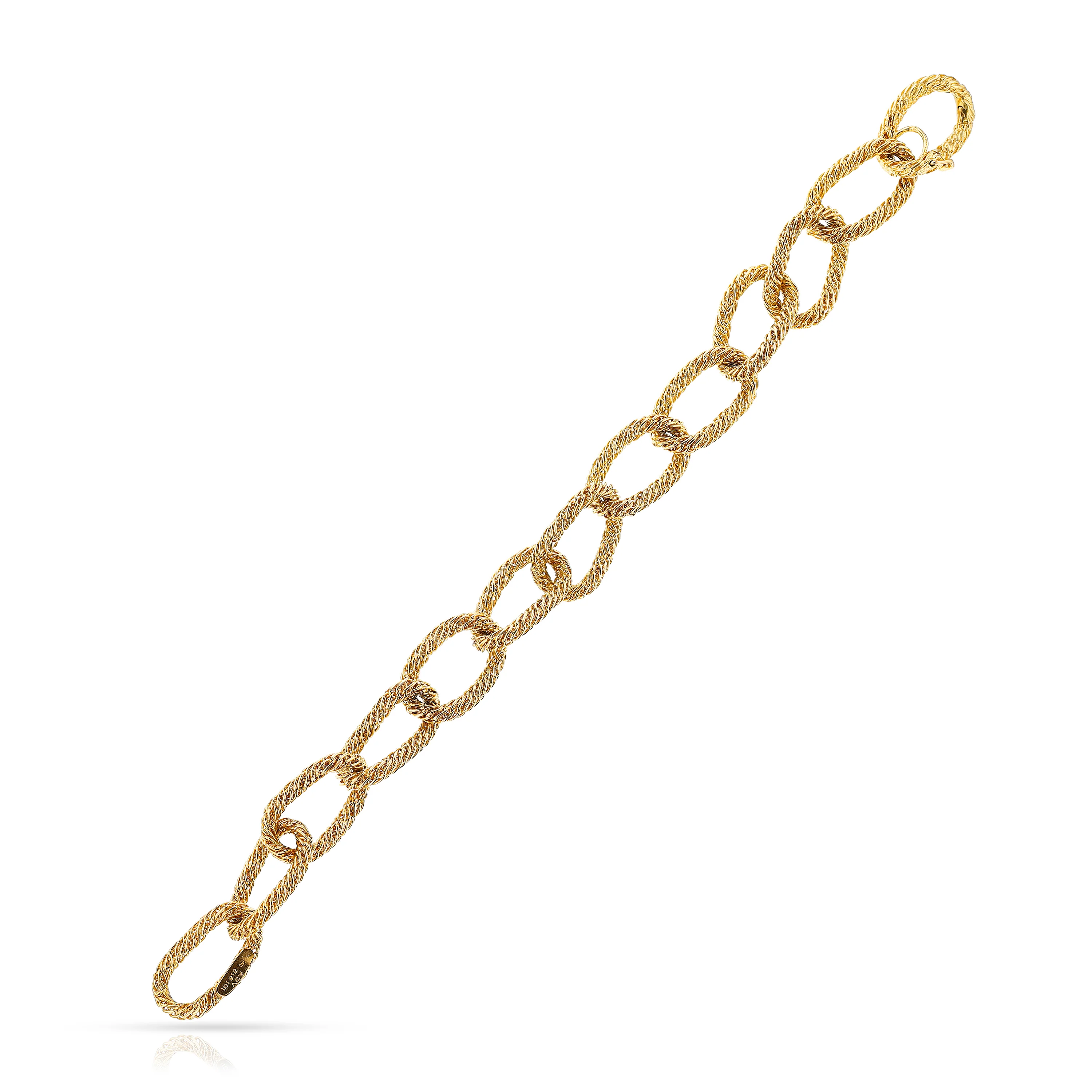 Van Cleef & Arpels George L’Enfant Gold Bracelet, 18k