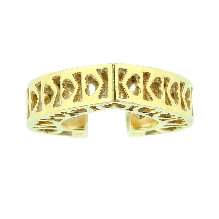 Heart Shape White Diamond Pendant