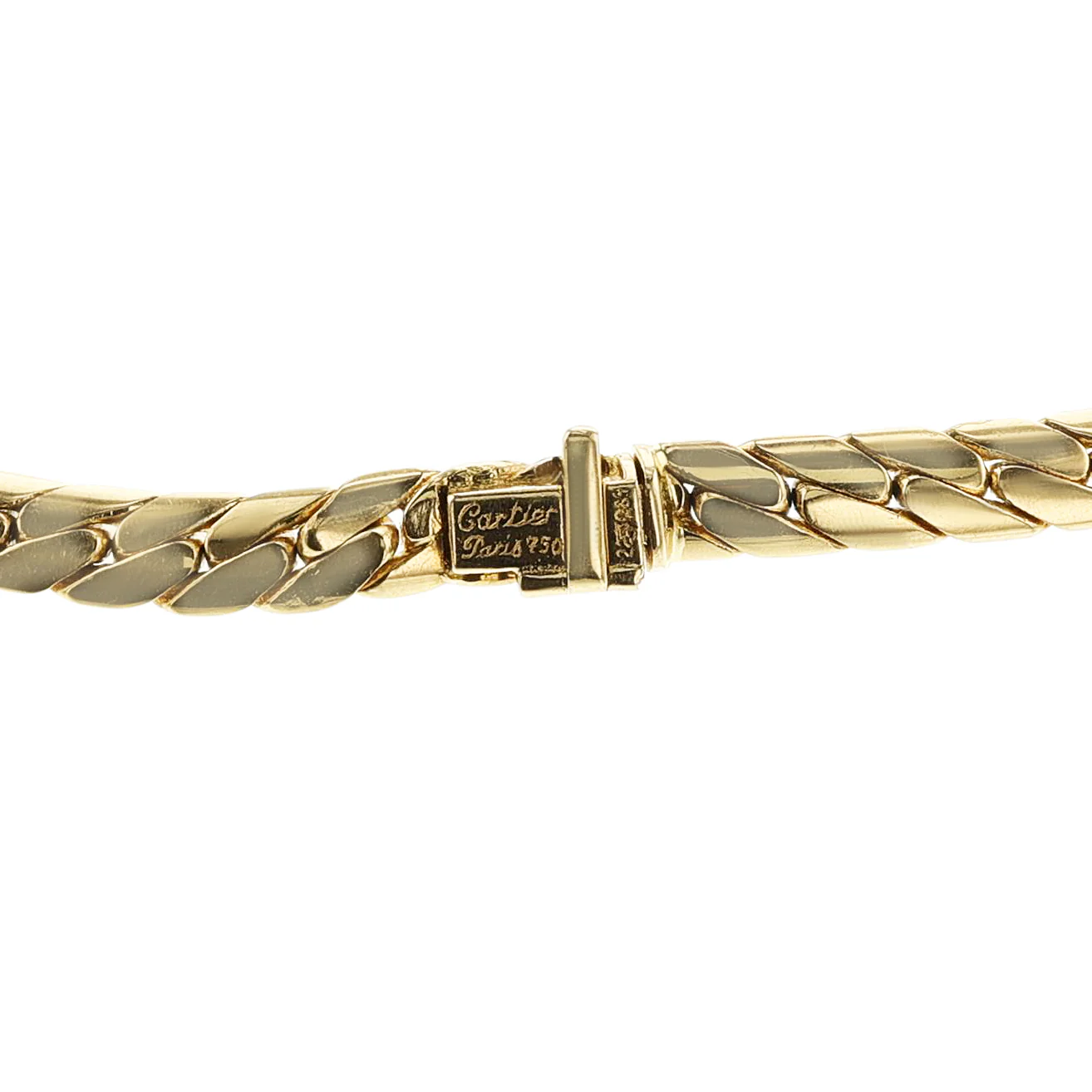 Cartier George L’enfant Diamond and Gold Necklace, 18k