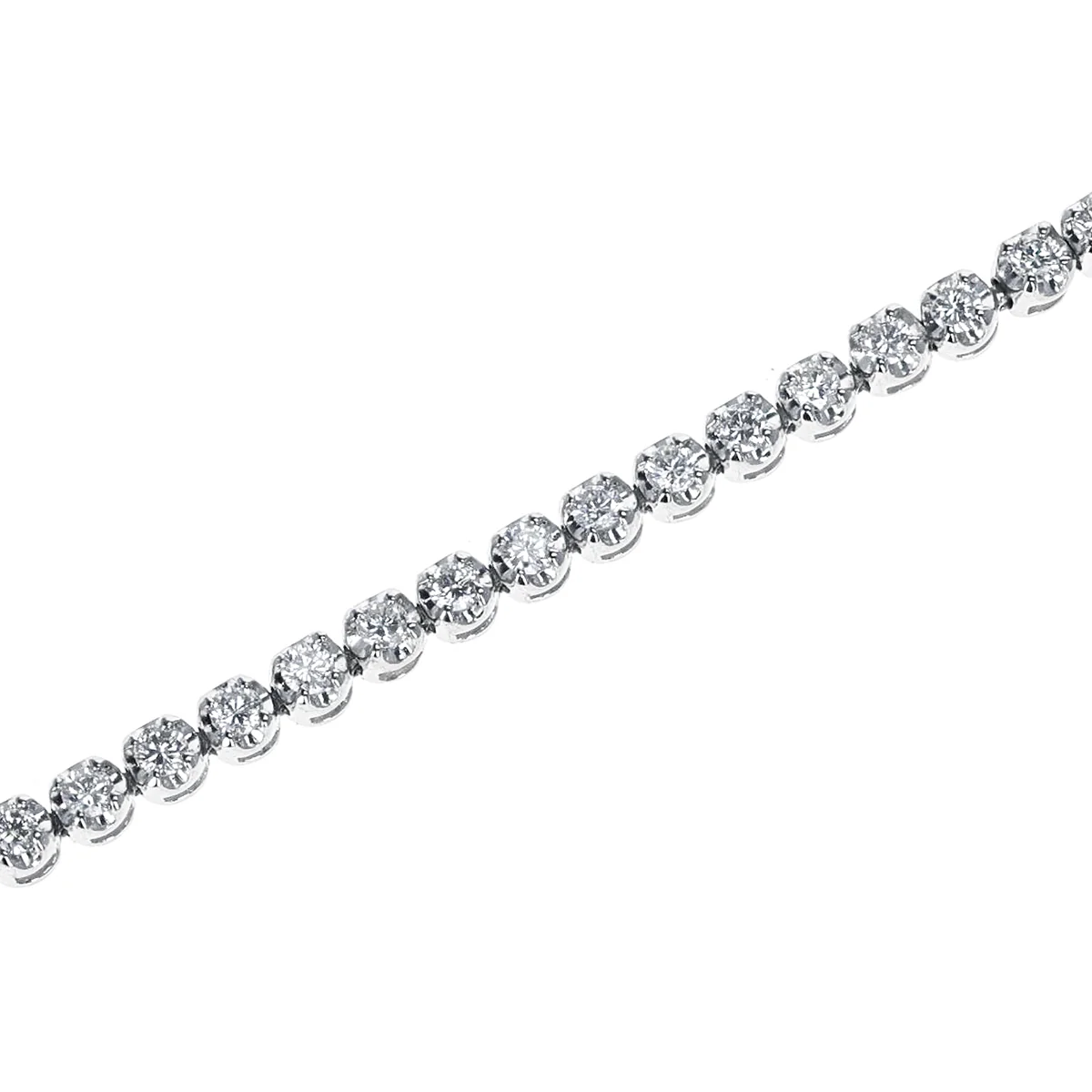 Round Diamond 2 ctw. Tennis Bracelet, Platinum
