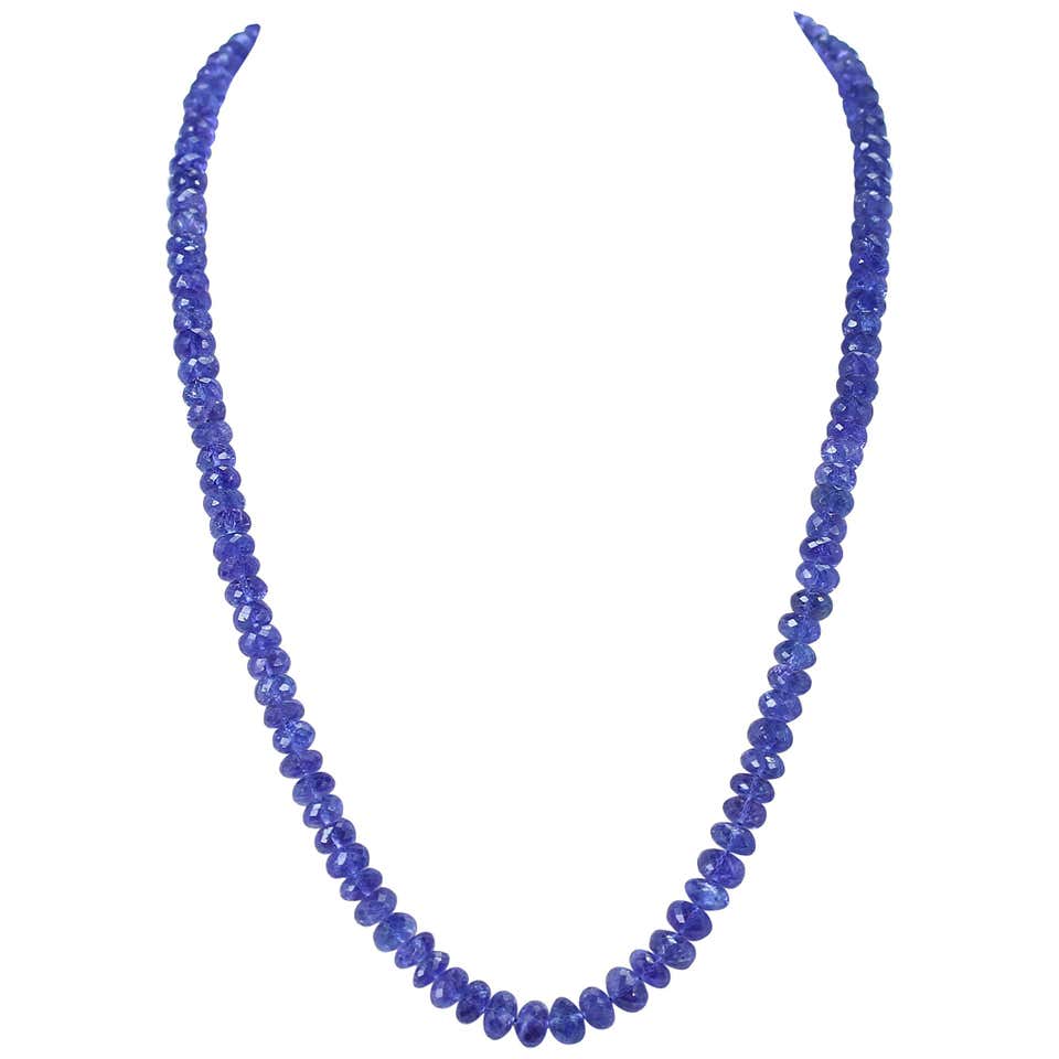 Genuine & Natural Large and Fine Tanzanite Faceted Beads