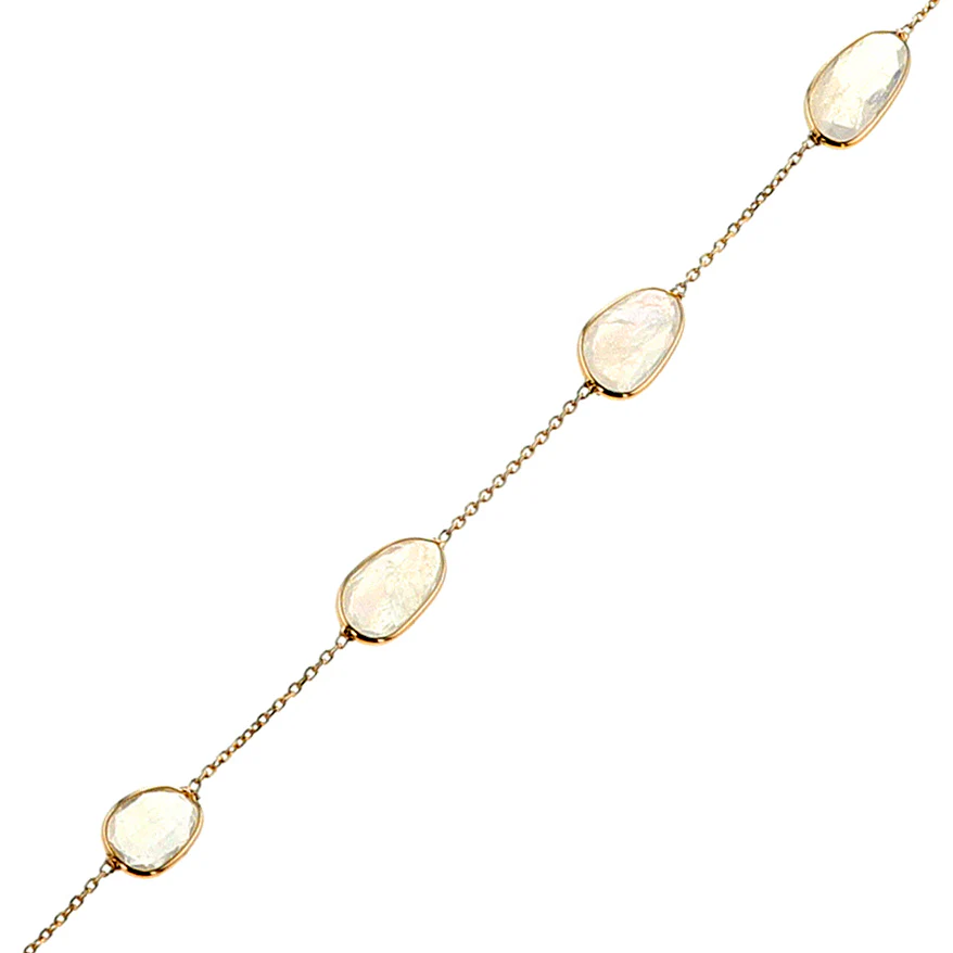 Moonstone Bracelet, 18K
