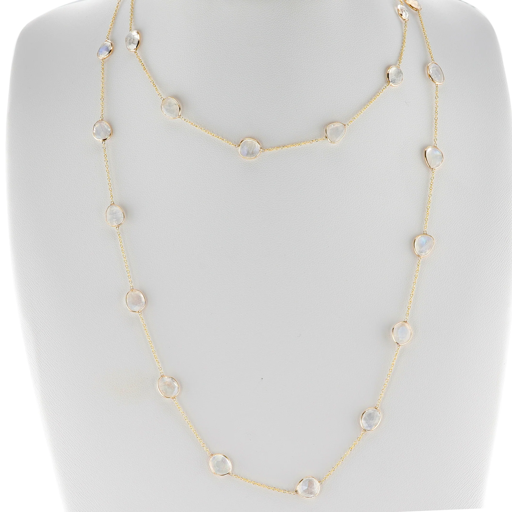 Mixed Cut Rainbow Moonstone 38