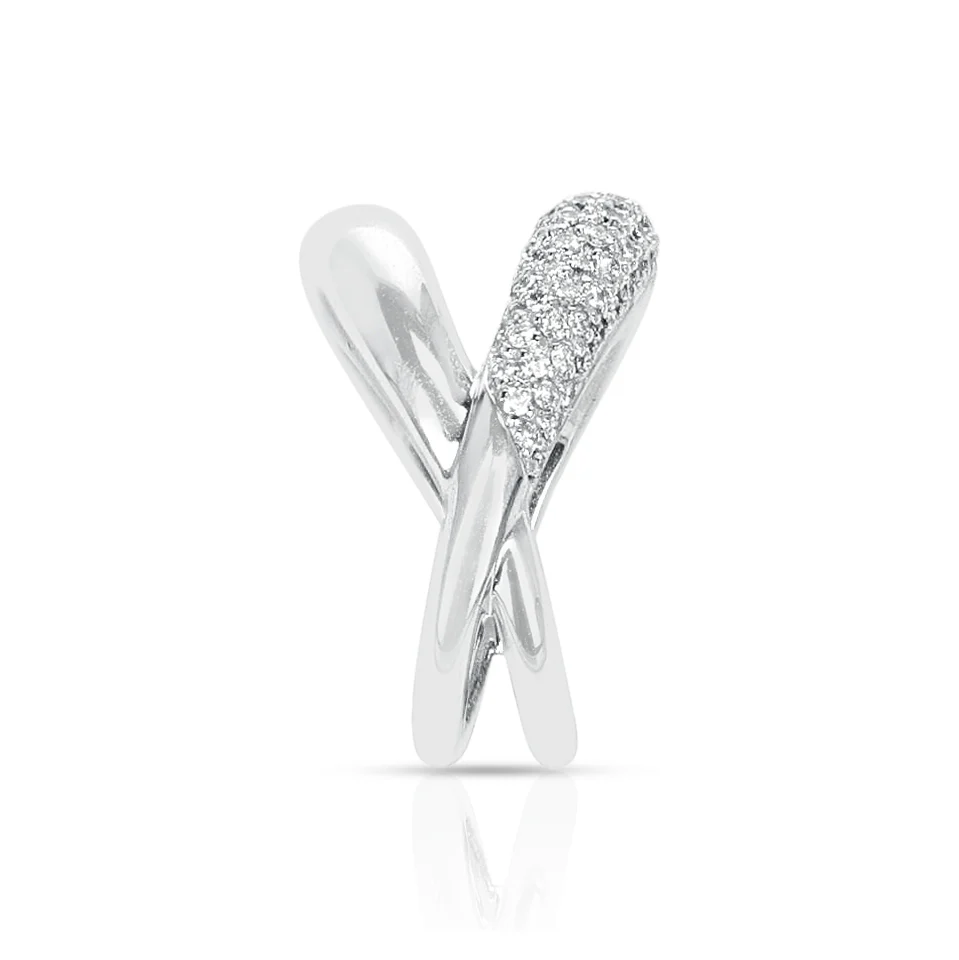 Crossover Mauboussin Diamond Ring, 18K White
