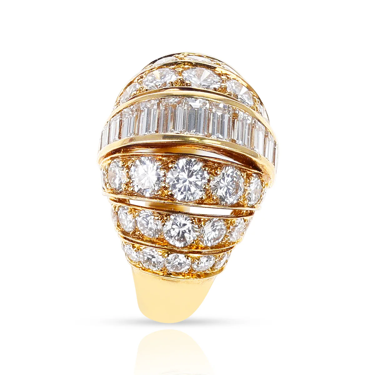 Cartier Paris Bombe Diamond Ring, 18k