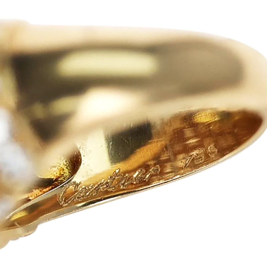 Cartier Paris Bombe Diamond Ring, 18k