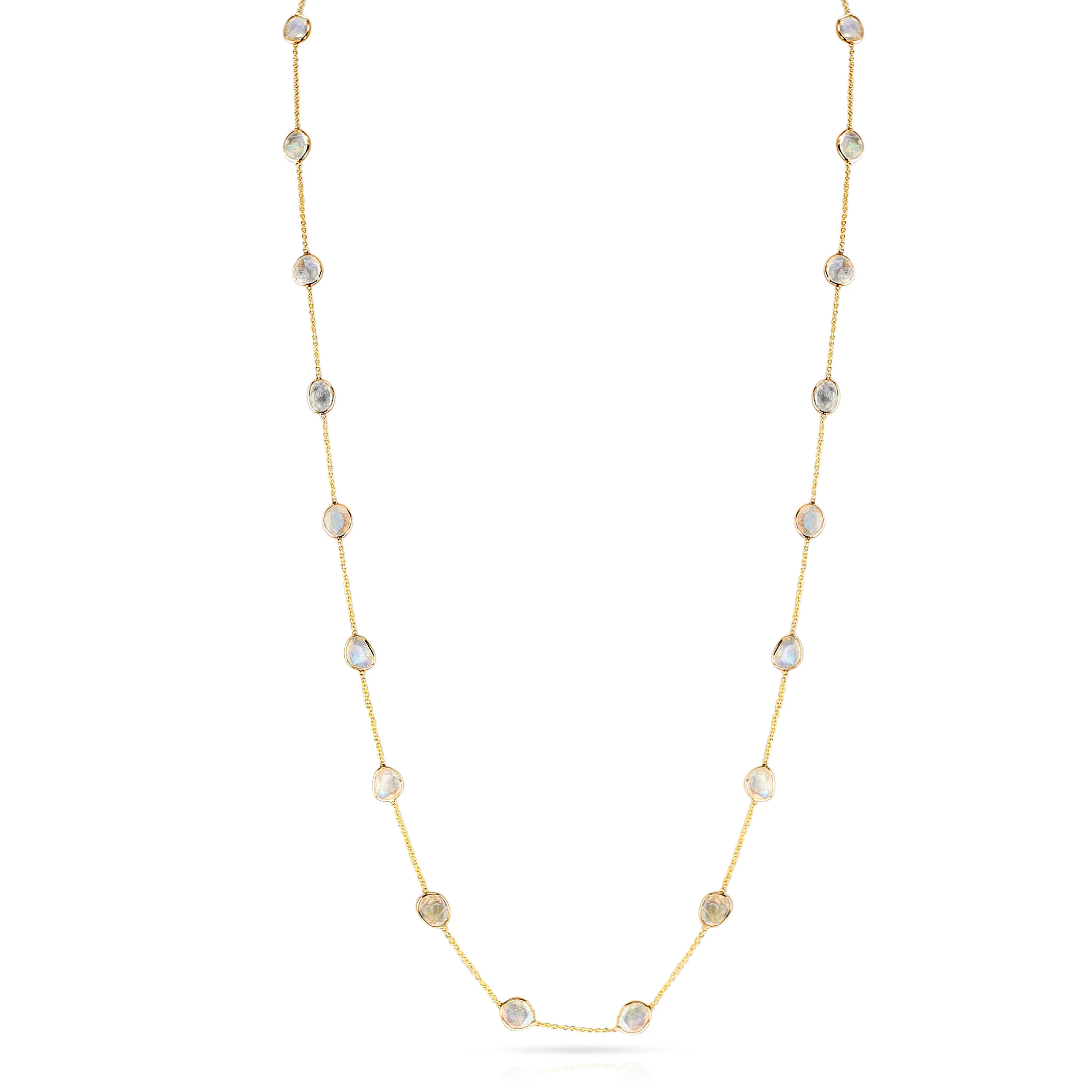 Mixed Cut Rainbow Moonstone 38