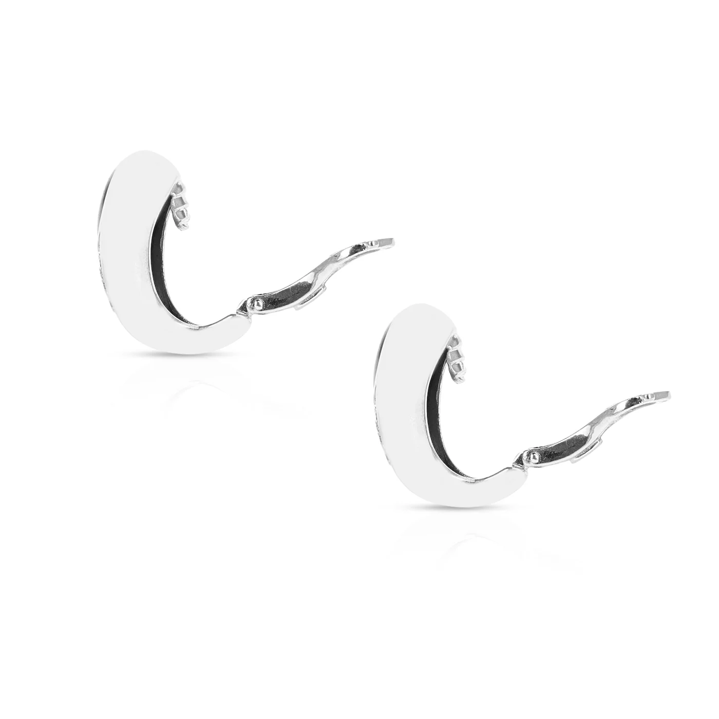 Mauboussin 2.15 ct. Iolite and 0.42 ct. Diamond Earrings, 18K Gold