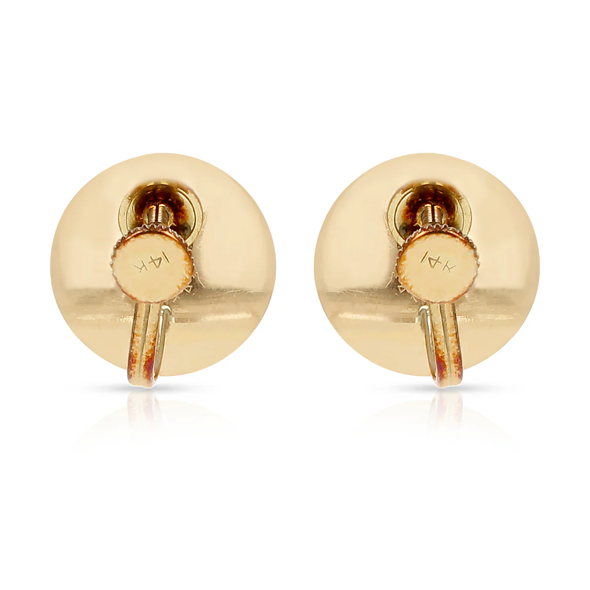 Retro Tiffany & Co. Citrine Earrings 14K Yellow Gold