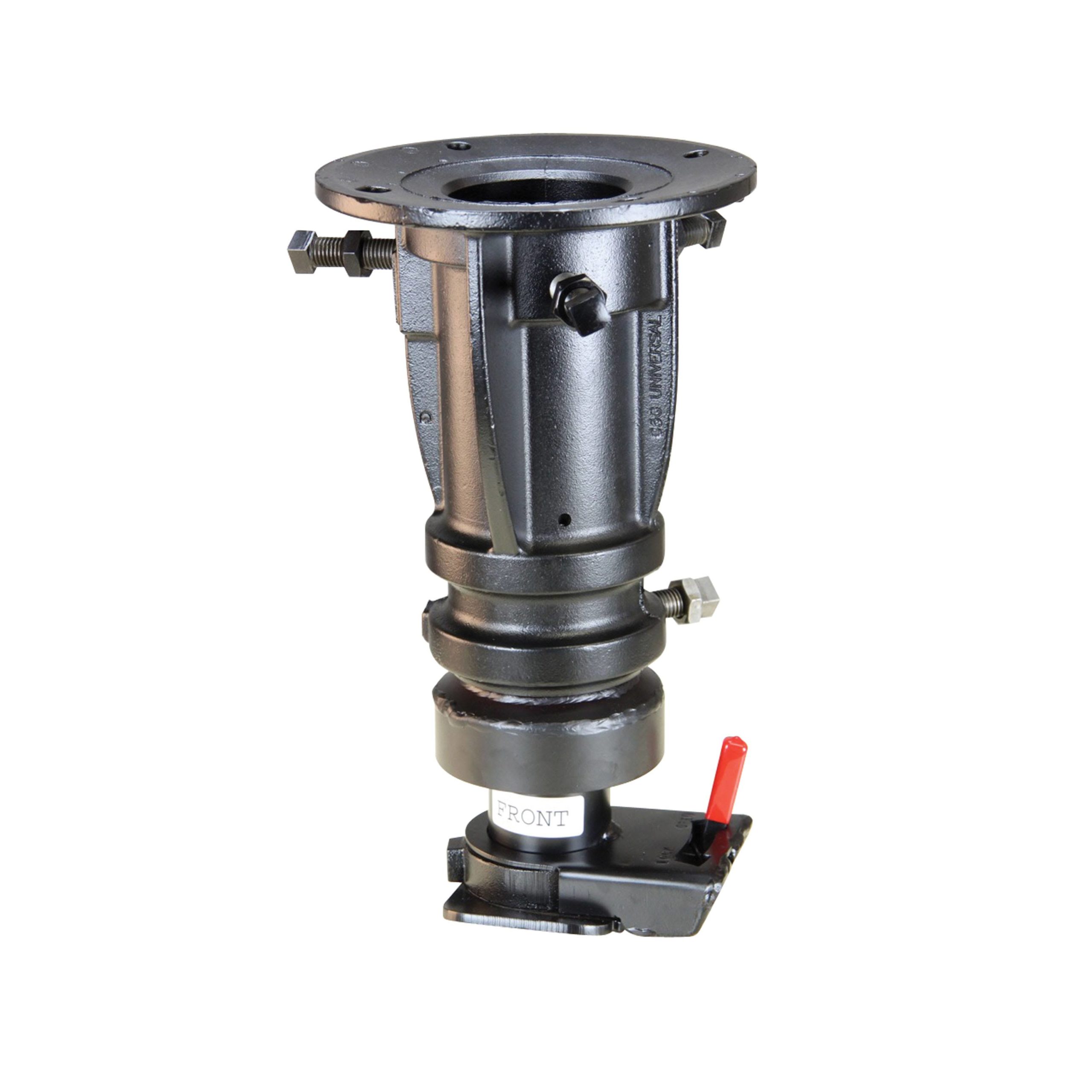 Convert-A-Ball Cushioned Adjustable 5th-Wheel to Gooseneck Adapter, 20,000 lbs Capacity, Durable Cast-Steel, Reduces Vibration