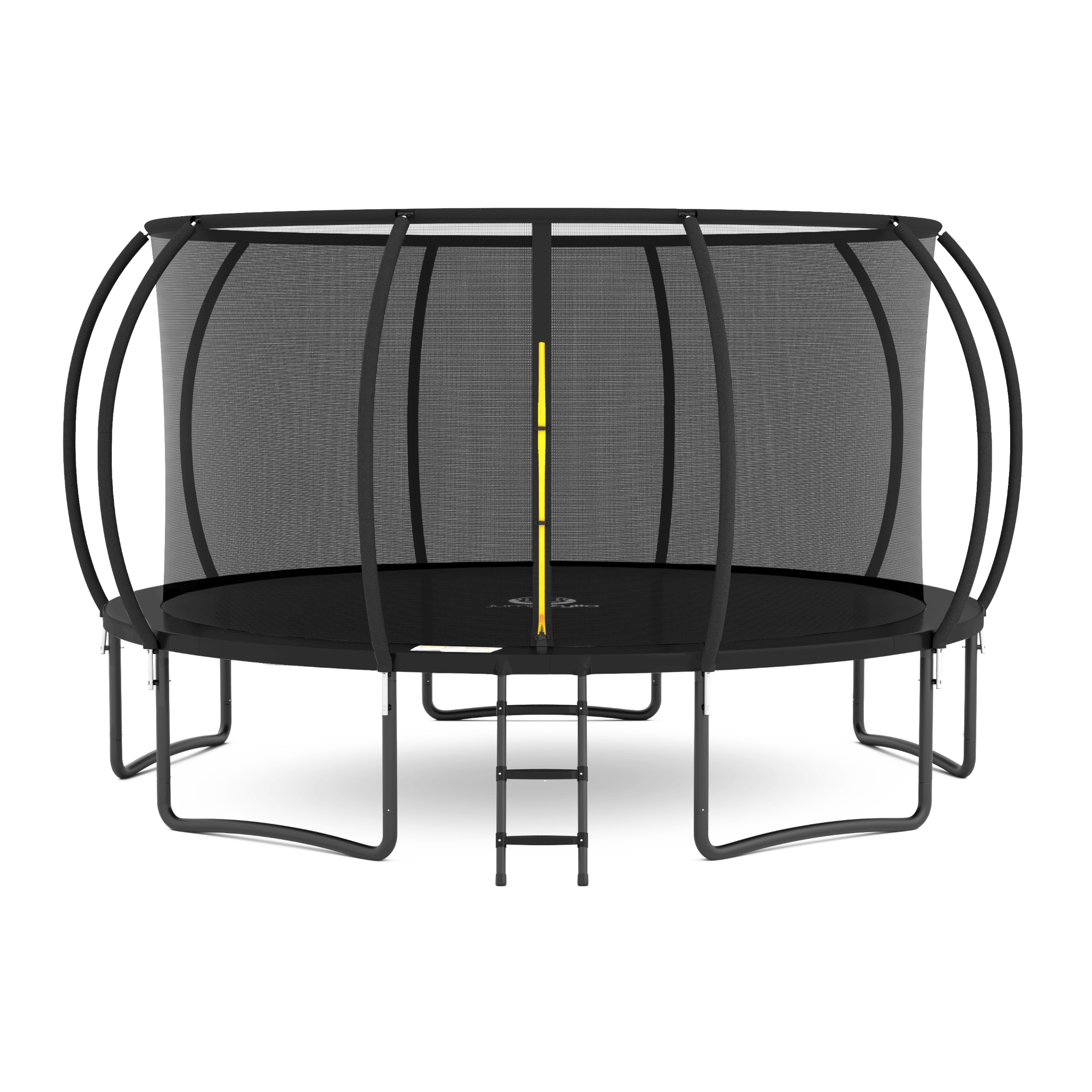 Jumpzylla 16FT Trampoline with Enclosure & Double Color Pad, ASTM Certified, 4-Leg Stability